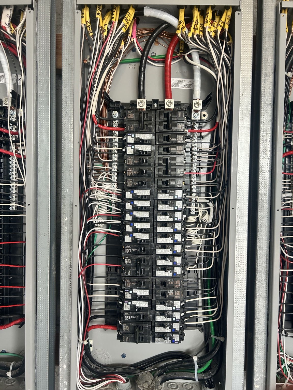 Electrical panel installation